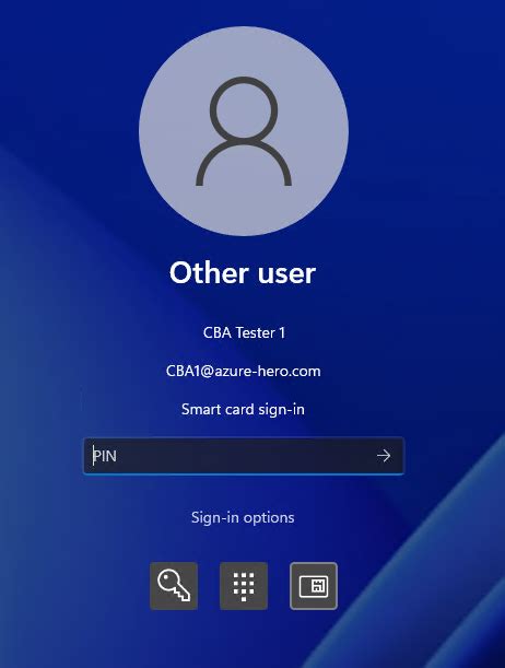 Smart card required to Activate Windows 